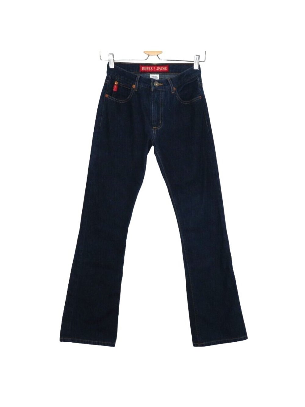 GUESS Jeans Women 26 Reg Dark Wash Blue Denim All Cotton Style 83046 Y2K 1990s